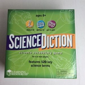Learning Resources Science Diction Science Vocabulary Game Ages 8+ LER 2011